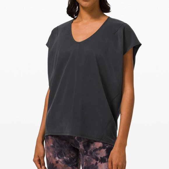 lululemon athletica Tops - Lululemon Jersey Cotton Muscle Tee